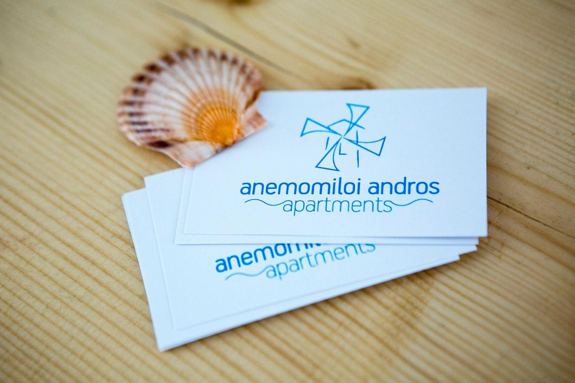 Anemomiloi Andros Hotel Exterior foto