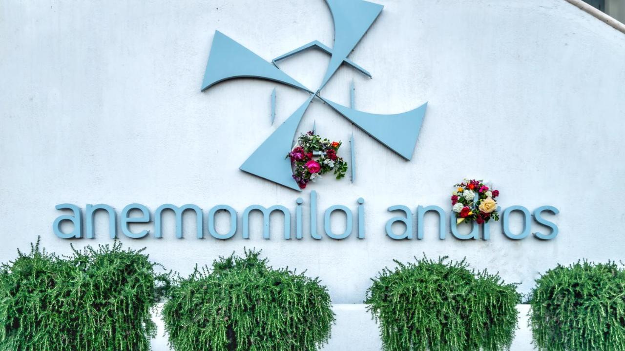 Anemomiloi Andros Hotel Exterior foto